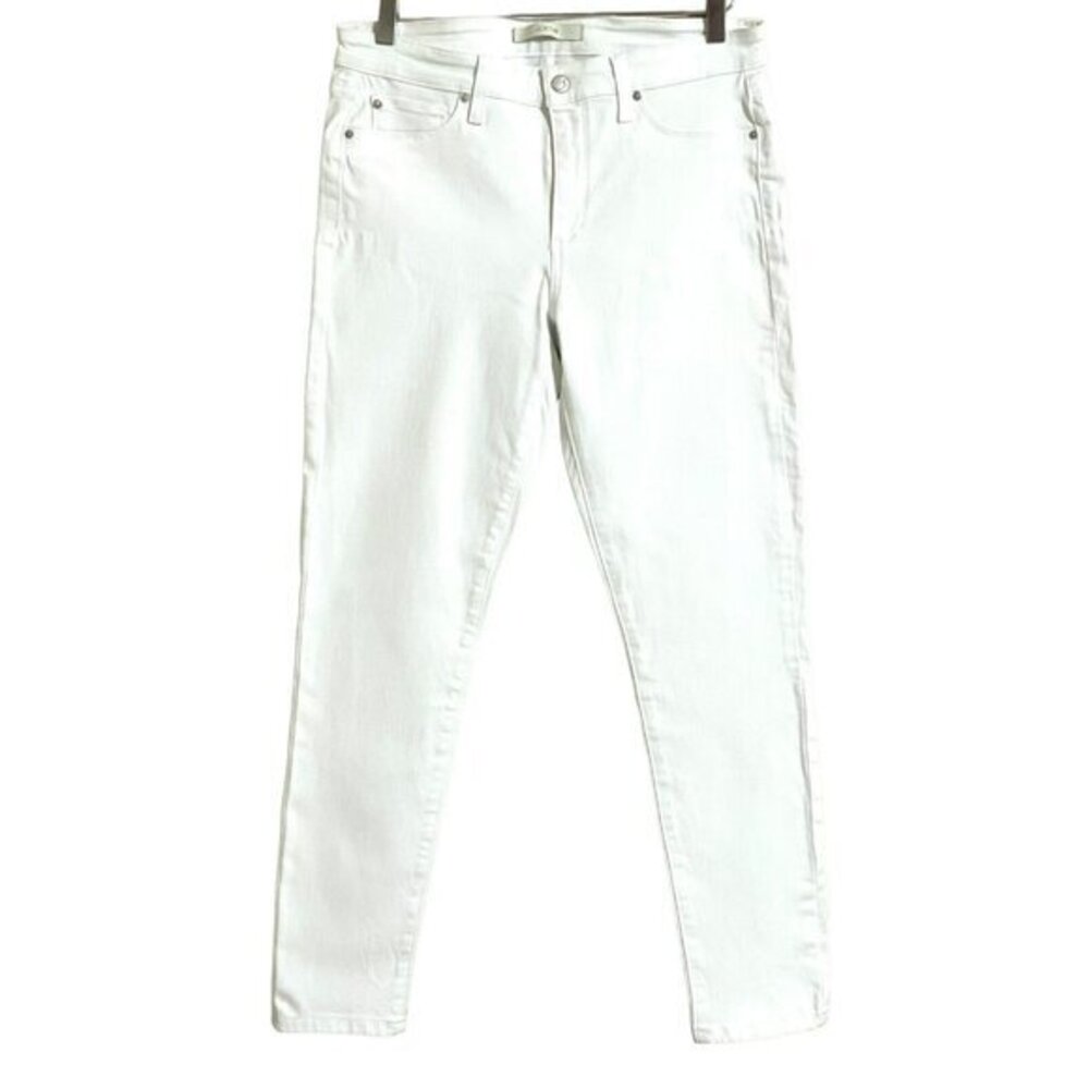Joe's Jeans Flawless High Rise Skinny Ankle White Sz 31 New $189
